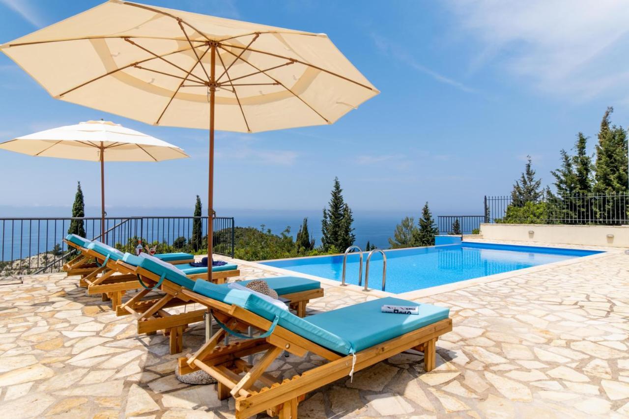 Sapphire Blue Villa Kalamítsi Esterno foto